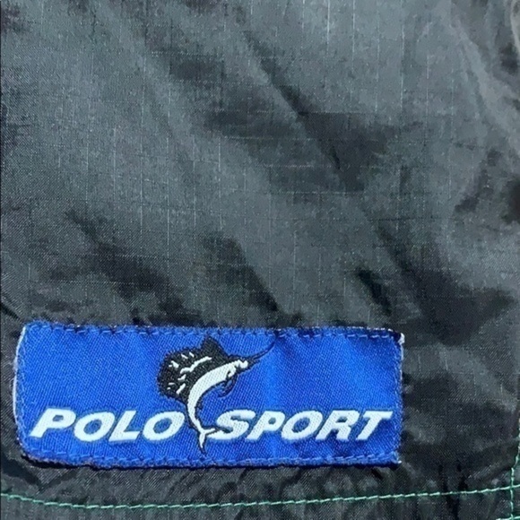 Rare Polo Sport Ralph Lauren vintage shorts 3 pocket cargo hybrid athletic swim - Picture 4 of 5